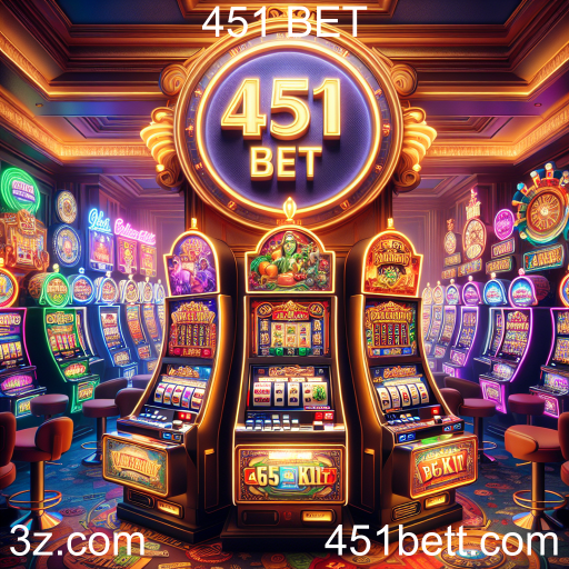 Caça-Níqueis: Embarque na Diversão na 451 BET